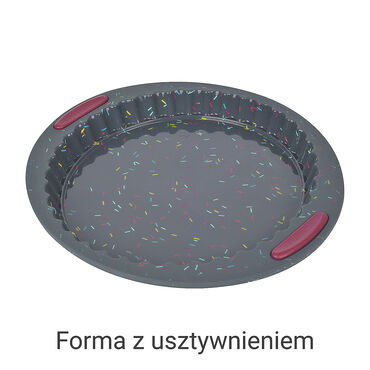 AMBITION_SILIKONOWA FORMA DO TARTY Z USZTYWNIENIEM FELICE, CZARNA_1