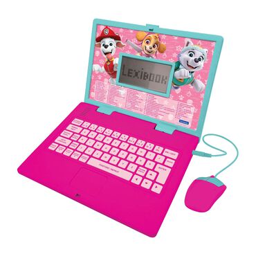 LEXIBOOK_Laptop edukacyjny Psi Patrol Girl Lexibook, ekran LCD, z myszą i klawiaturą_1