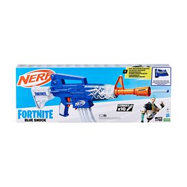 Wyrzutnia Nerf Fortnite Blue Shock, 10 strzałek