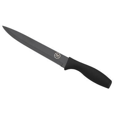 MG HOME_Nóż do krojenia mięsa 8” MG Home Black, stal nierdzewna, czarny_1
