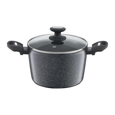 AMBITION_Garnek wysoki z pokrywą Steel Grey, 24 cm, na indukcję_1