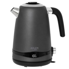 Czajnik elektryczny stalowy Adler AD 1295G, 1,7 l, 2200 W, z regulacją temperatury