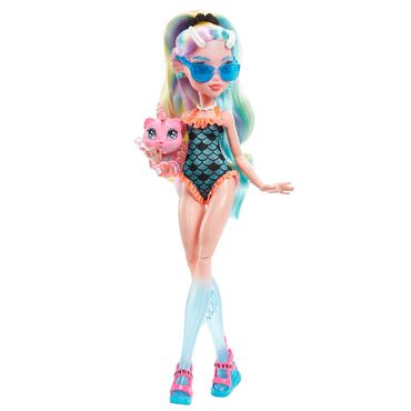 MONSTER HIGH_Lalka Lagoona Blue™ Monster High®, z piranią_1