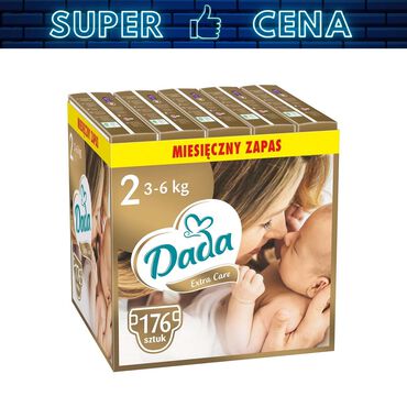 DADA_Pieluszki Extra Care 2 Mini, 3-6 kg, 176 szt., superchłonny wkład_1