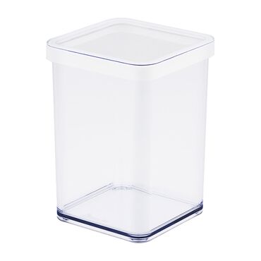 ROTHO_Pojemnik kwadratowy Rotho Loft, 1,0 L, biały_1