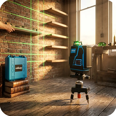 Elektroniczna poziomica laserowa EXTRALINK Powerlink LV3D