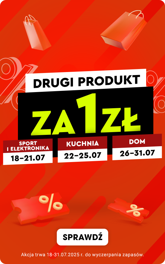 Promocja: Drugi produkt za 1 zł