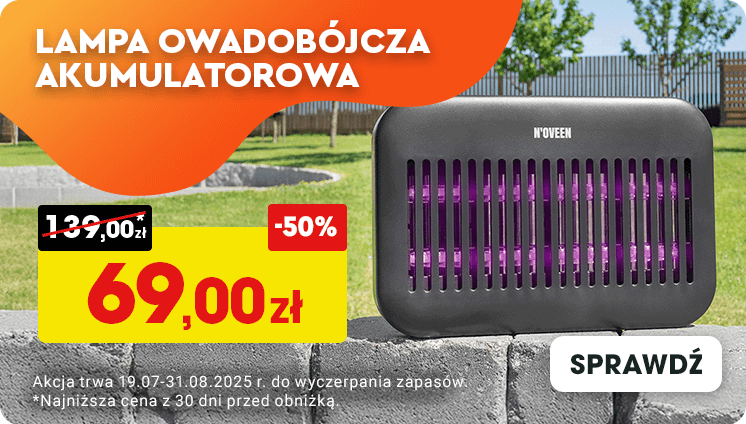 Promocja: Lampa owadobójcza