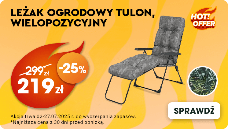 Promocja: Leżak
