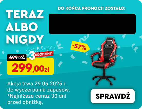 Fotele – oferta urodzinowa