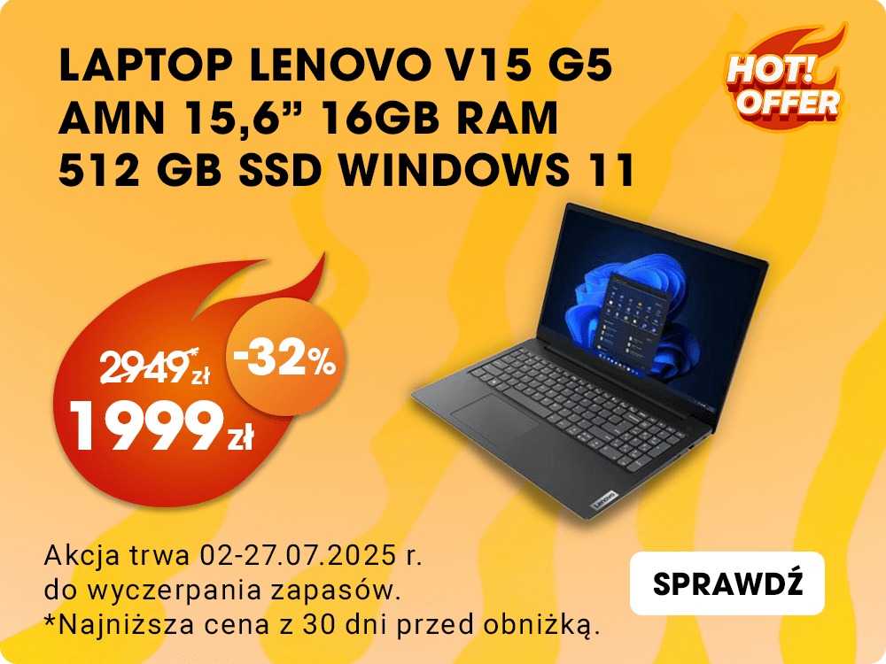 Promocja: Laptop LENOVO