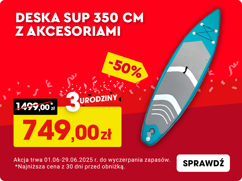 Promocja: Deski SUP