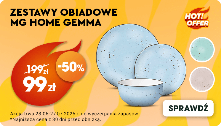 Zestawy obiadowe MG HOME