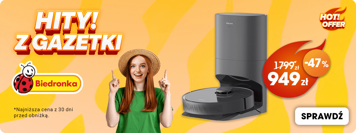 Zobacz promocje z Gazetki Biedronka Home