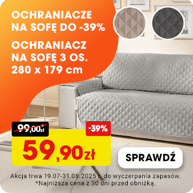 Promocja: Narzuty na sofę