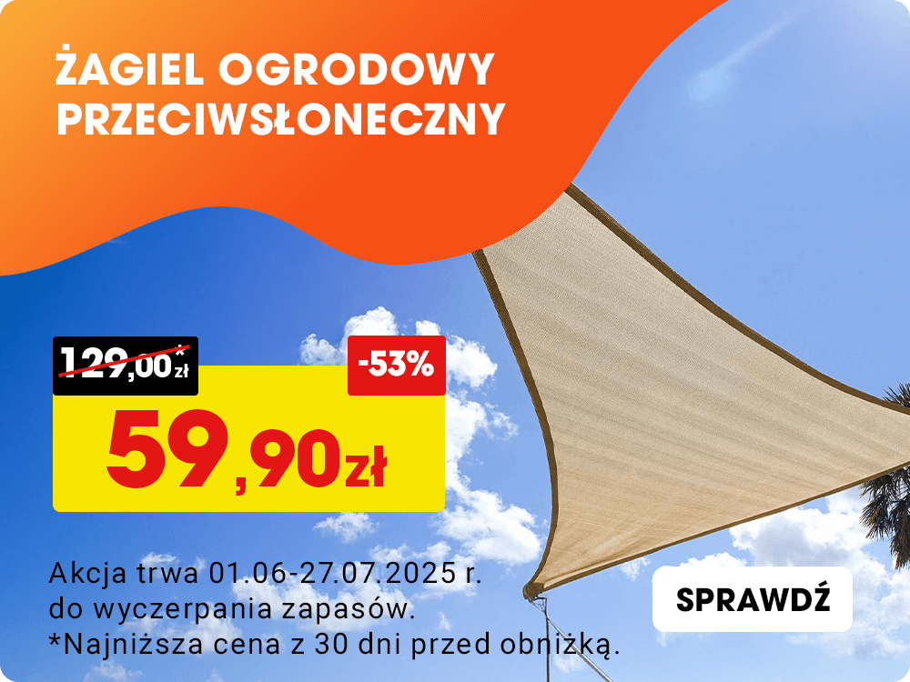 Promocja: Żagiel ogrodowy