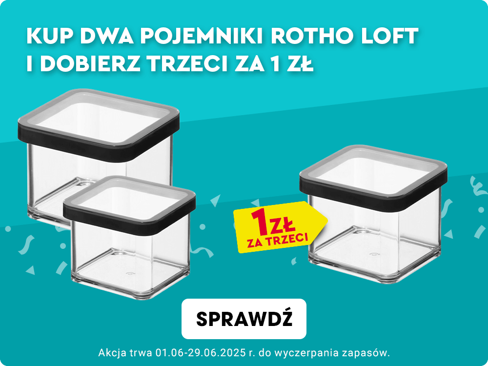Pojemniki Rotho - promocja