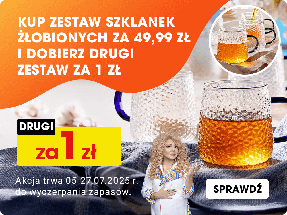 Promocja: Zestaw szklanek