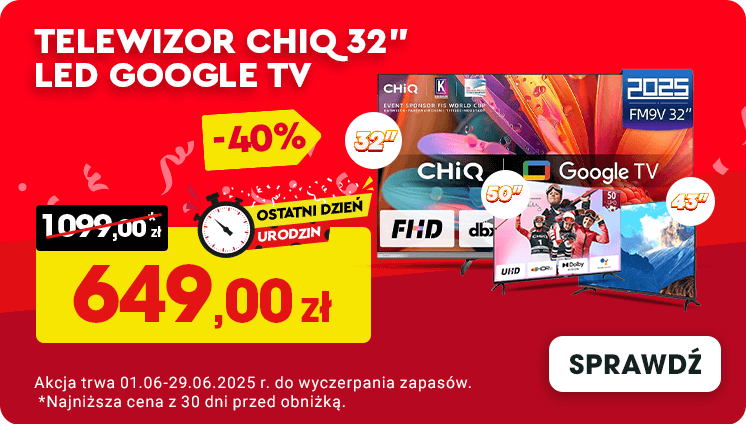 Telewizory – urodzinowa promocja