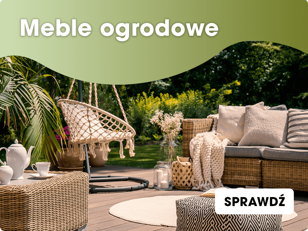 Promocja: Meble ogrodowe