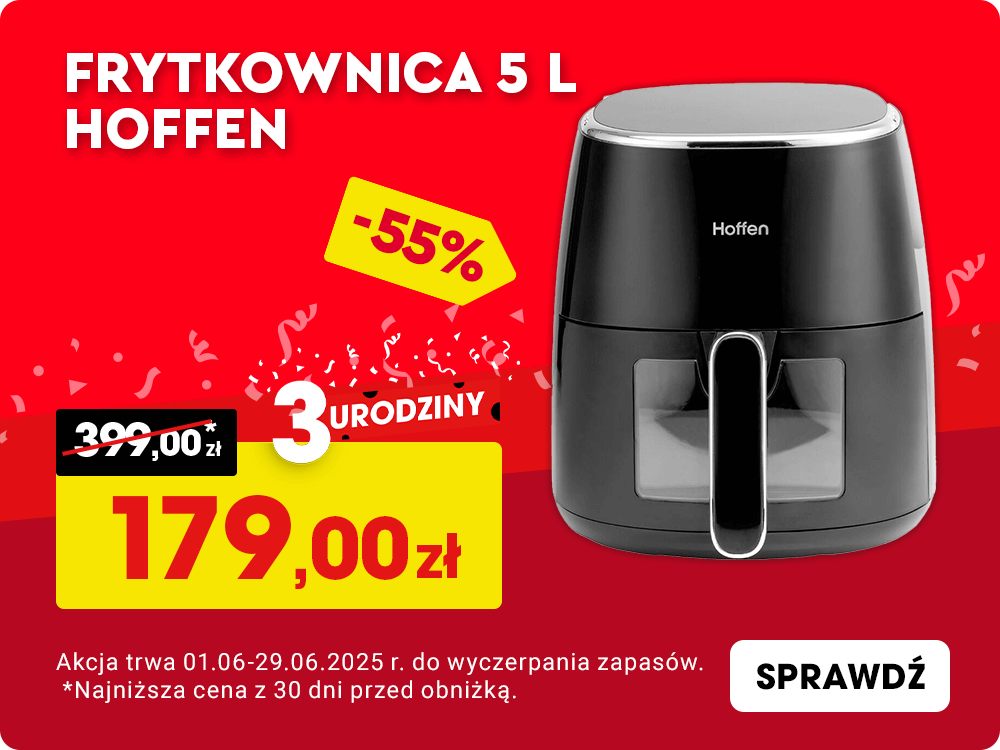 Promocja: Frytkownice