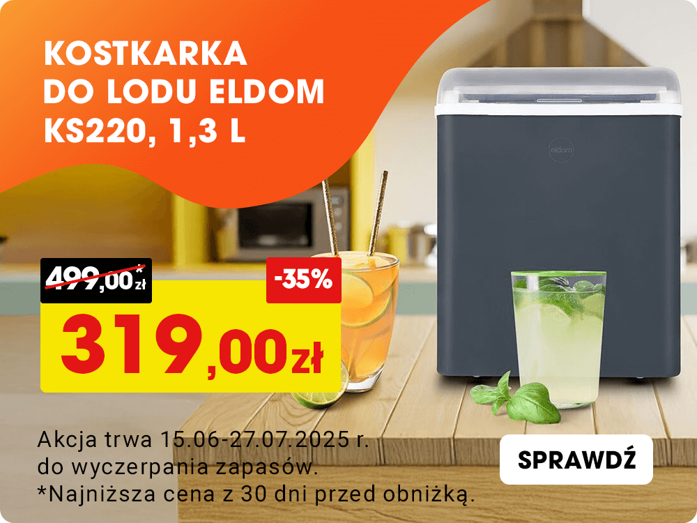 Promocja: Kostkarka do lodu