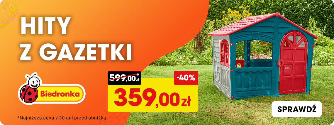 Zobacz promocje z Gazetki Biedronka Home
