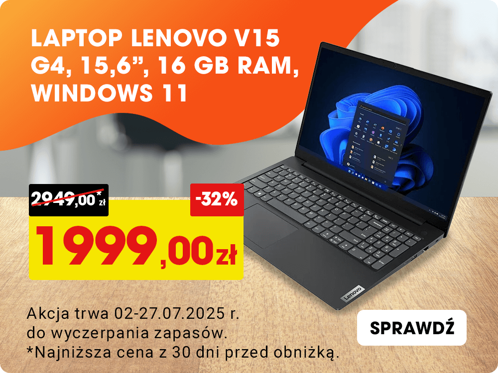 Promocja: Laptop LENOVO