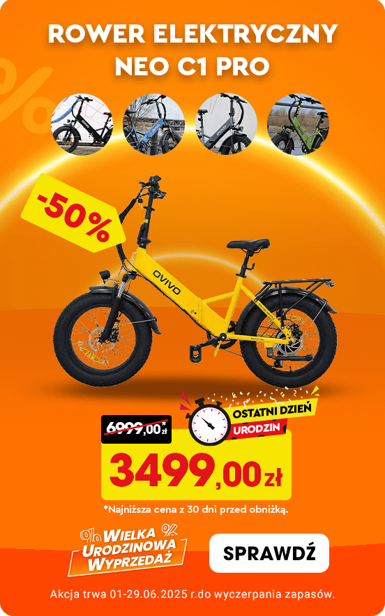 Rowery – urodzinowa oferta