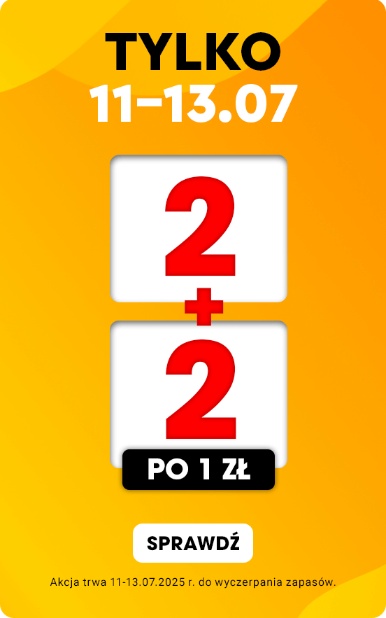 Promocja: dwa plus dwa