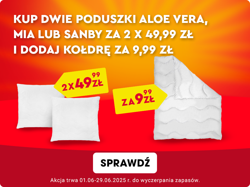 Promocja na kołdrę za 9,99 zł