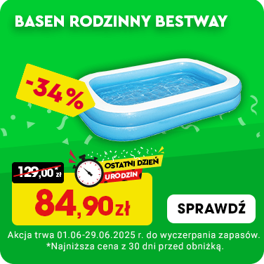Baseny – promocja urodzinowa