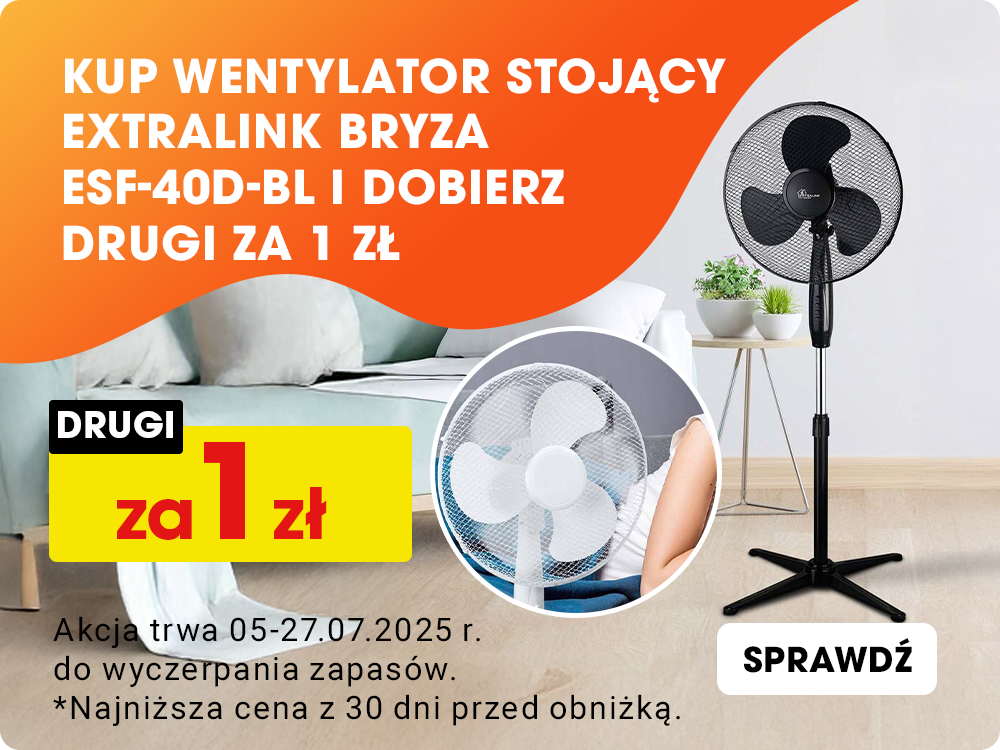 Promocja: Wentylator stojący