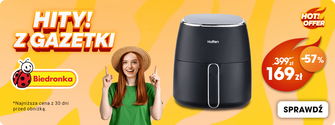 Zobacz promocje z Gazetki Biedronka Home