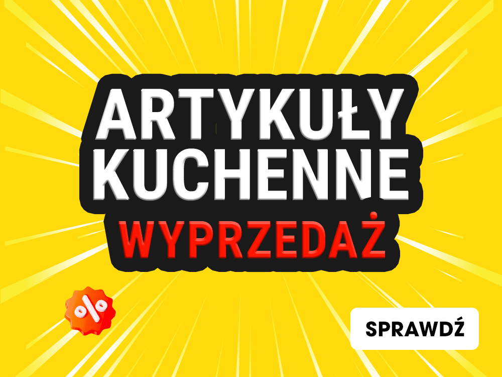 Wyprzedaż kuchnia - promocje na akcesoria kuchenne