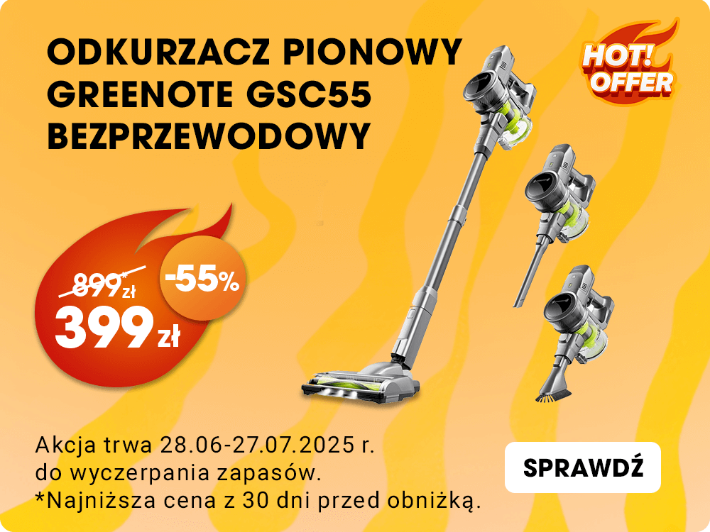 Promocja: Odkurzacz pionowy